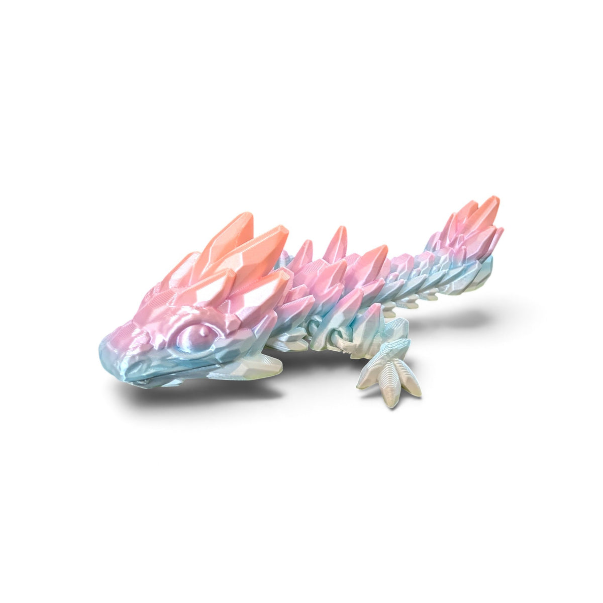 Gemstone Dragon Tadling - Rainbow