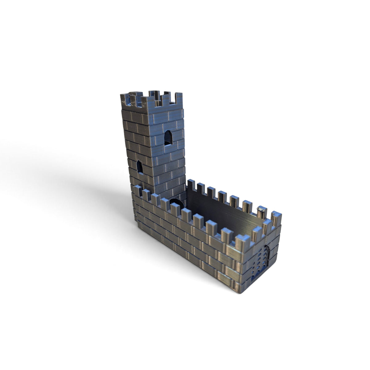 Castle folding dice tower