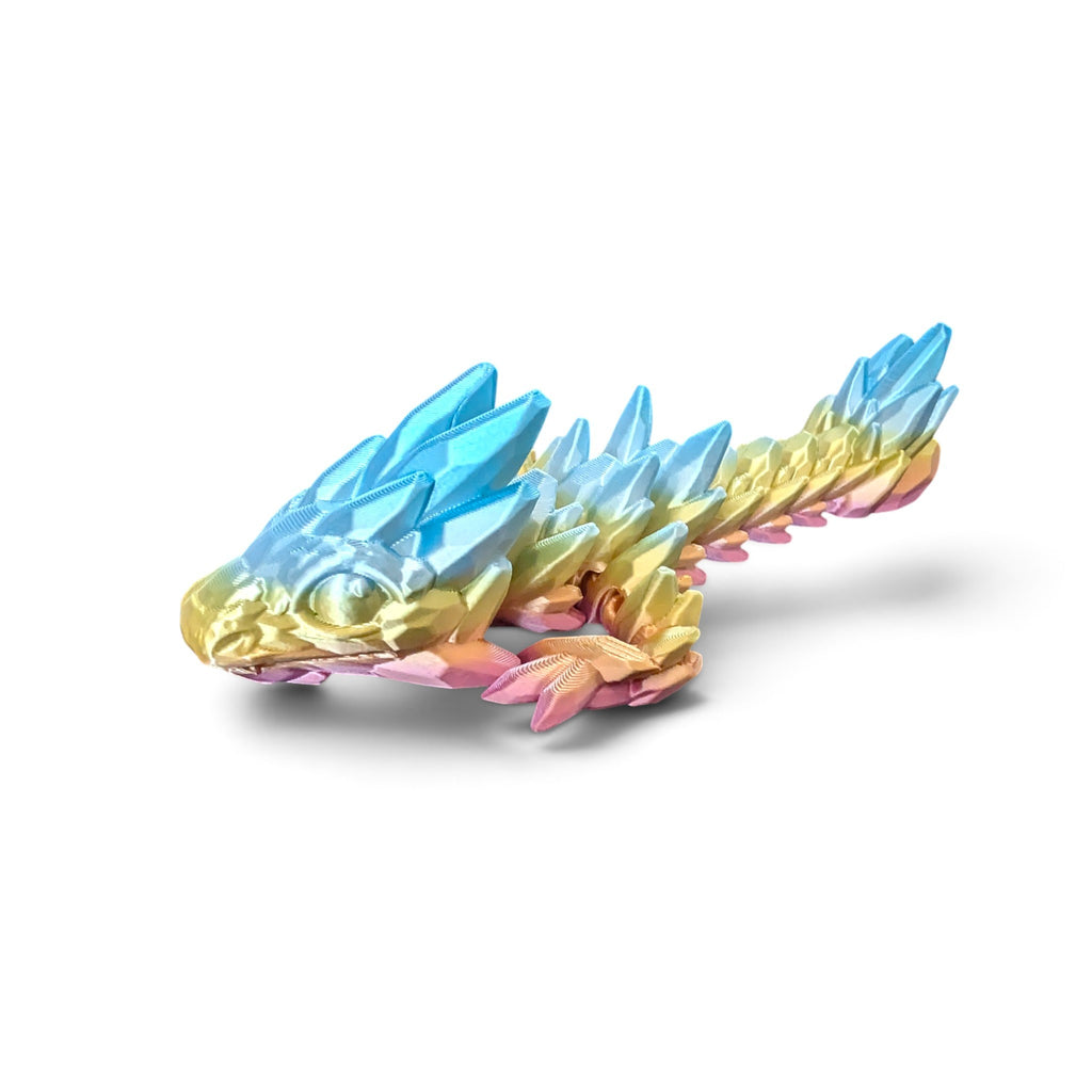 Gemstone Dragon Tadling - Rainbow
