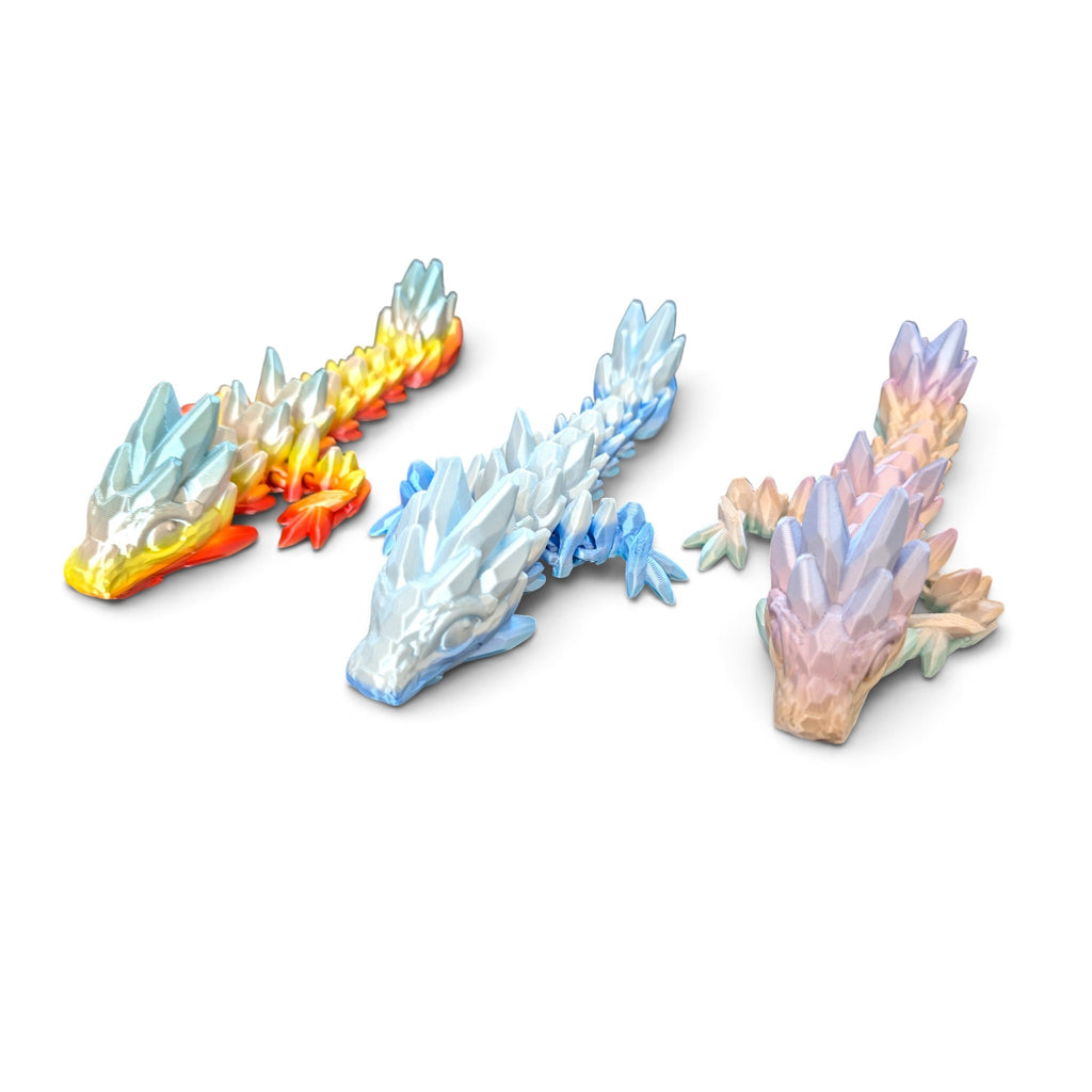 Gemstone Dragon Tadling - Rainbow