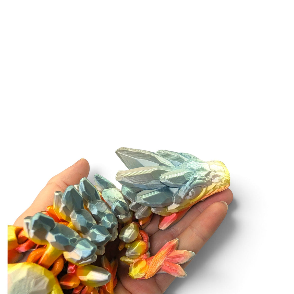 Baby Gemstone Dragon - Rainbow