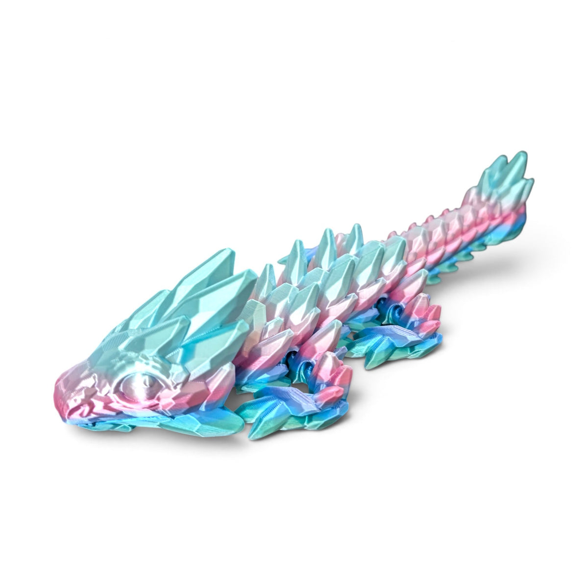 Baby Gemstone Dragon - Rainbow
