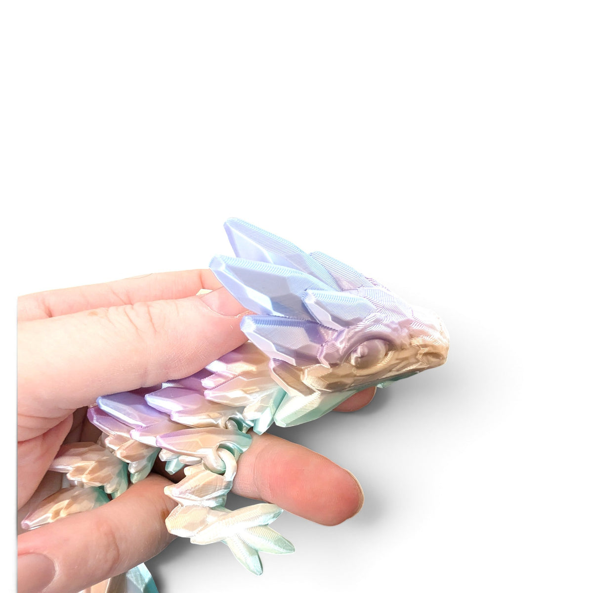 Gemstone Dragon Tadling - Rainbow