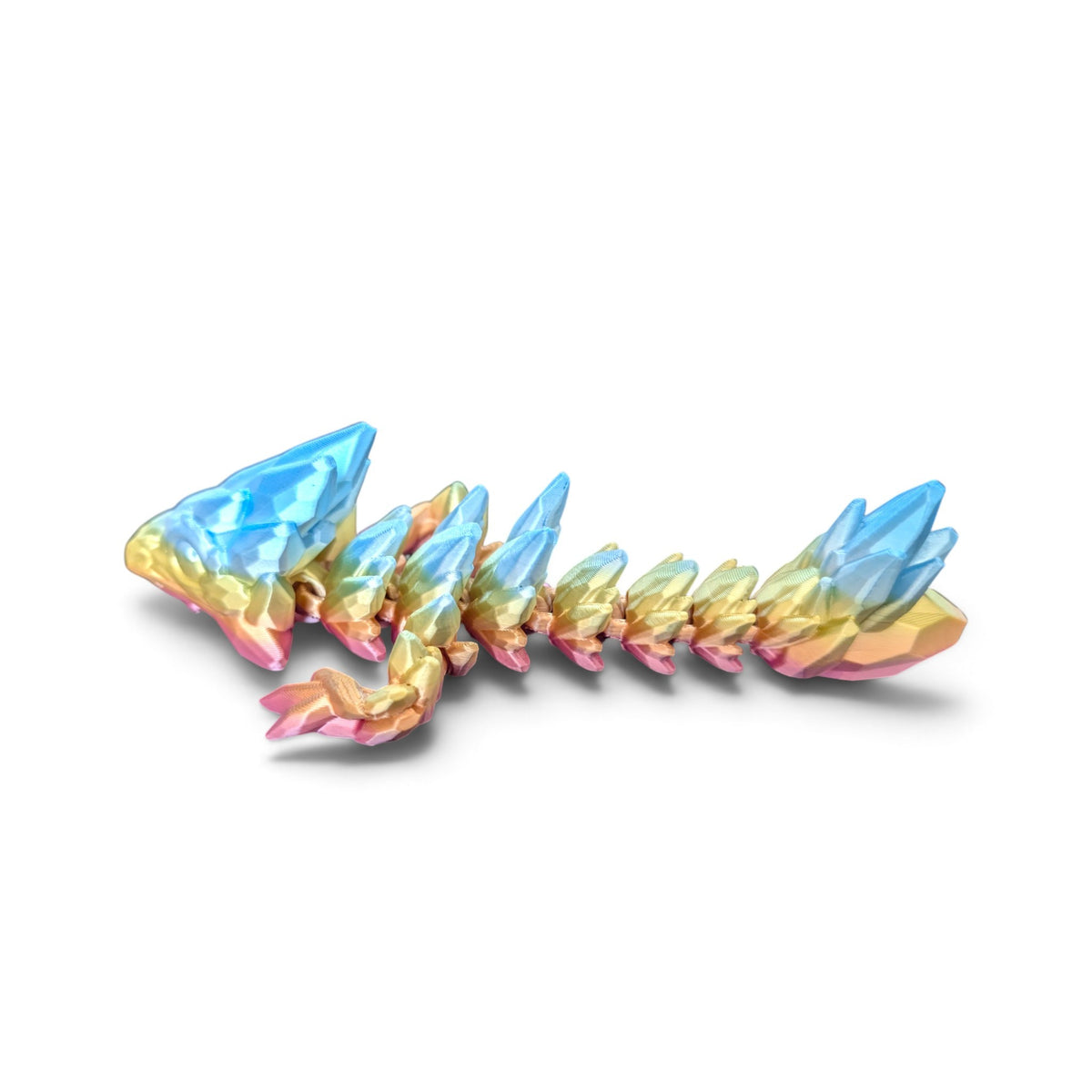 Gemstone Dragon Tadling - Rainbow