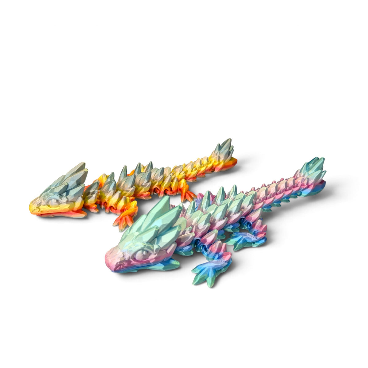 Baby Gemstone Dragon - Rainbow